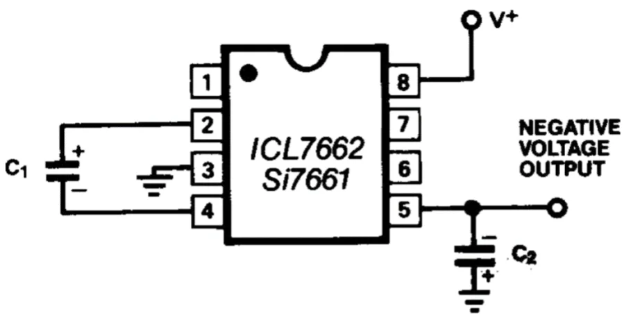 ICL7662 Inverting Charge Pump