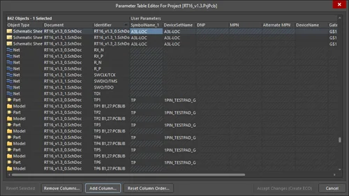 How to Add New Parameters in a Project in Altium