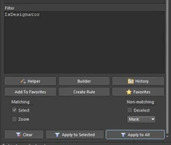 PCB Filters in Altium