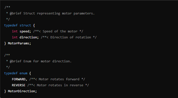 Struct and Enum: