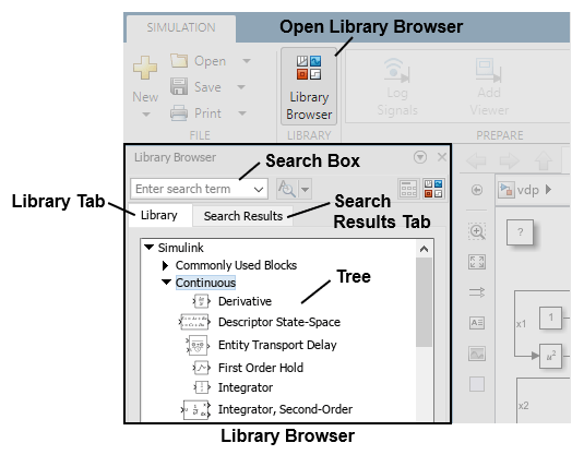 block libraries