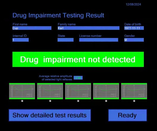 Drug Influence Detection